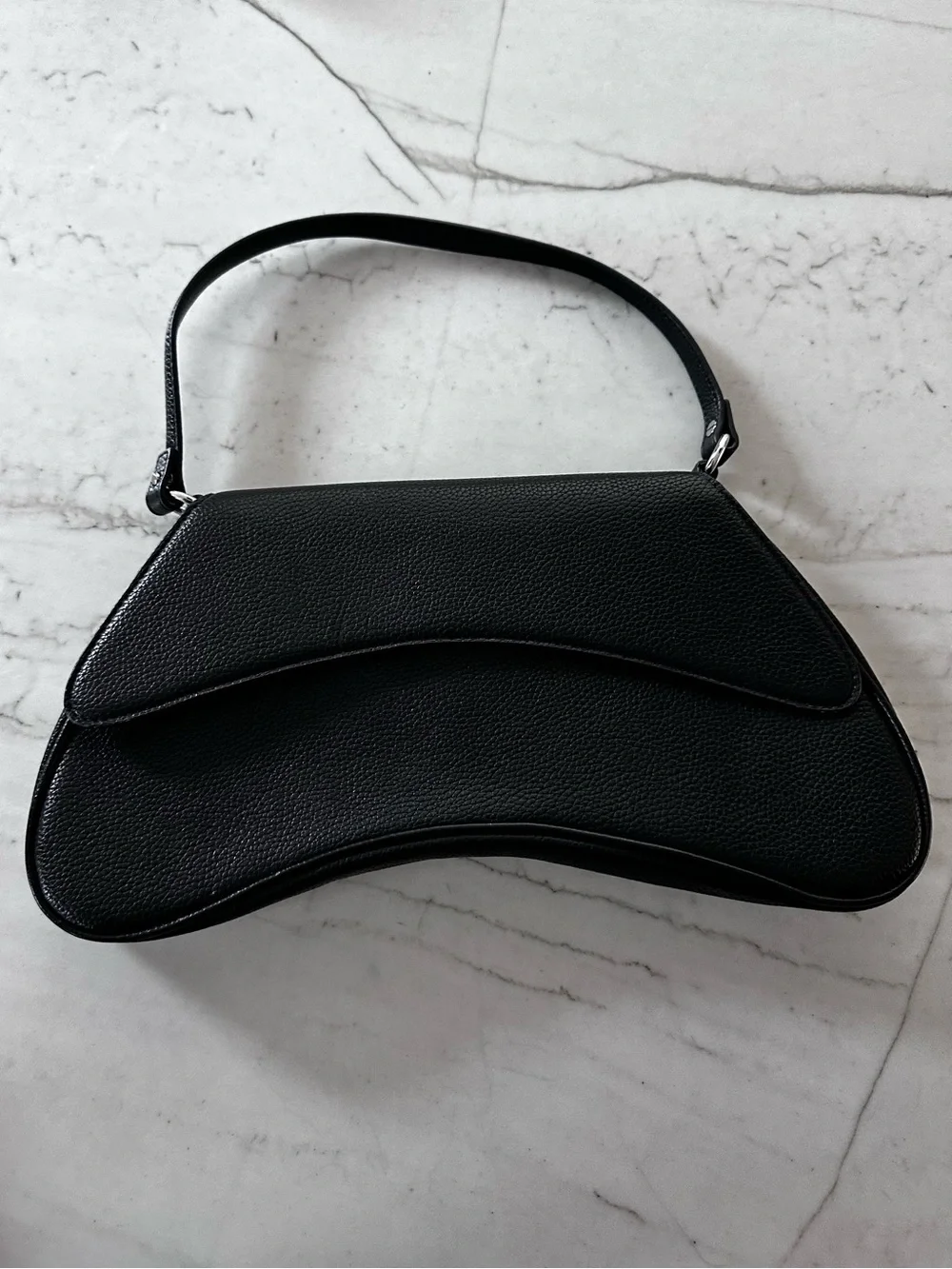 Simon Miller Boom Leather Shoulder Bag in Black